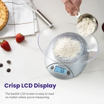 Etekcity Food Kitchen Scale with Bowl for Cooking & Dieting
