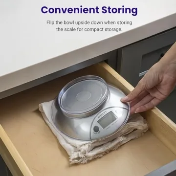 Etekcity Food Kitchen Scale with Bowl for Cooking & Dieting