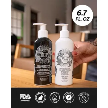 Brightening Tattoo Aftercare Kit Bundle with Cream & Soap