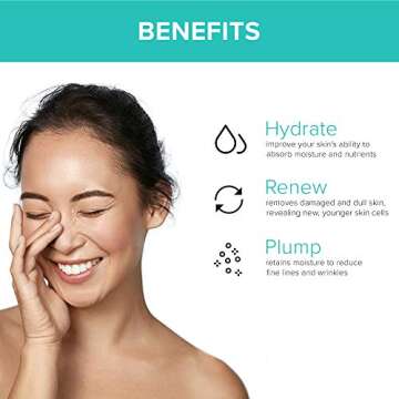 ClarityRx Turn Back Time Age Reversal Kit, Plant Based 3-Step Anti Aging Skin Care Set for Mature Sk...