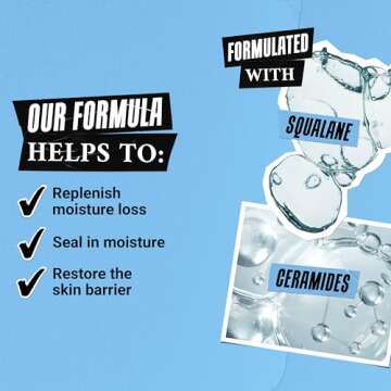 Kiehl's Ultra Facial Skin Barrier Repair Balm, On-the-go Stick Formula, All-day Hydration, Soft and Supple Skin, with Squalane and Ceramides, Wear Under or Over Makeup, for All Skin Types - 0.3 oz