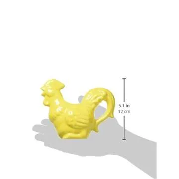 Home Essentials & Beyond Yellow Rooster Creamer 8 oz