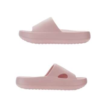 Joomra Womens Slides Arch Support Cloud Cushion for Foam Female Pillow Shower Slippers House Antisli...