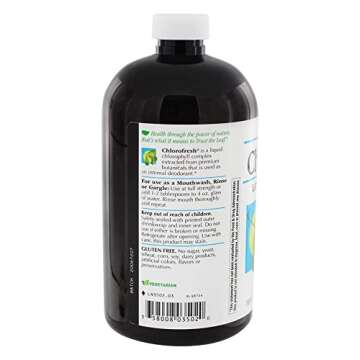 Nature's Way Chlorofresh Liquid Chlorophyll Internal Deodorant, unflavored 16 oz