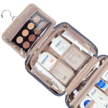 NISHEL Travel Toiletry Bag – Large Capacity & Organizer