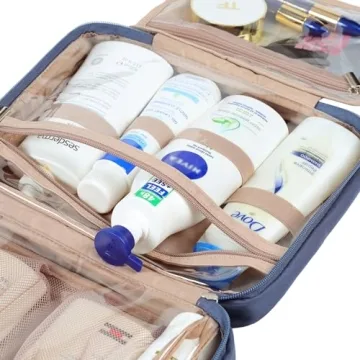NISHEL Travel Toiletry Bag – Large Capacity & Organizer