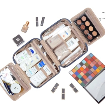 NISHEL Travel Toiletry Bag – Large Capacity & Organizer