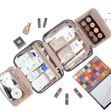 NISHEL Travel Toiletry Bag – Large Capacity & Organizer