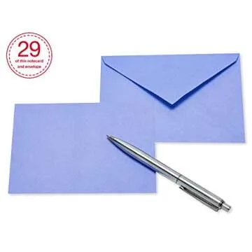 American Greetings Single Panel Blank Cards Bulk with Envelopes, Bright Pastel Colors (200-Count)