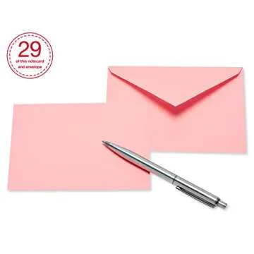 American Greetings Single Panel Blank Cards Bulk with Envelopes, Bright Pastel Colors (200-Count)