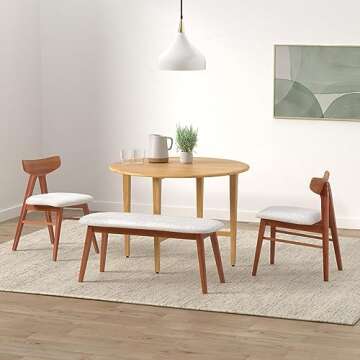 Winsome Wood Hannah Dining Table - Space-Saving Elegance