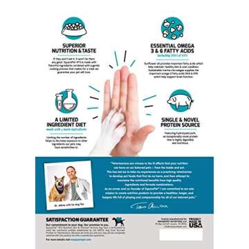 SquarePet Hydrolyzed Protein Dog Food for Skin Support