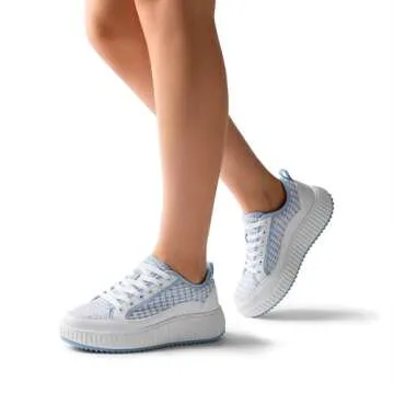 Stylish DREAM PAIRS Women Platform Sneakers for All Occasions