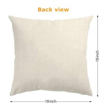 ONFAON 18x18 Fall Pillow Covers Set of 4 for Home