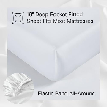 Soft Cooling Bamboo Sheet Set for Restful Sleep