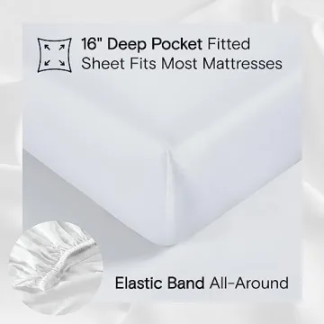 Soft Cooling Bamboo Sheet Set for Restful Sleep