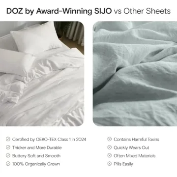 Soft Cooling Bamboo Sheet Set for Restful Sleep
