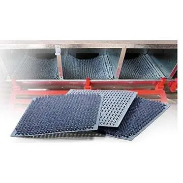 Duncan's Chicken Nesting Pads (6 PACK) - Dura-Pad Poultry Mats for Bedding and Laying Eggs - Chickens, Ducks, and Hens - Washable Reusable Box Liners with Air Circulation and Waste Filtering