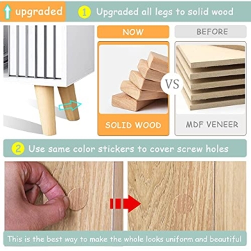 Nordic Minimalist Wooden Bookcase Tiffany-Green Display Shelf