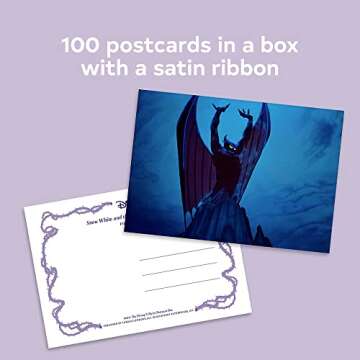 The Disney Villains Postcard Box: 100 Collectible Postcards
