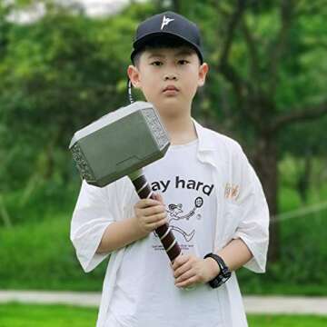 Durable 17inch Foam Hammer for Cosplay and Collectors