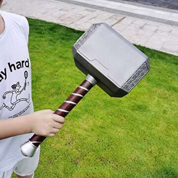Durable 17inch Foam Hammer for Cosplay and Collectors