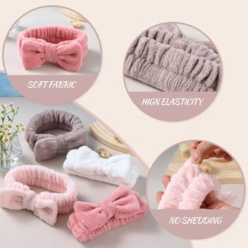 VITEVER Makeup Headbands – Soft, Cute & Functional