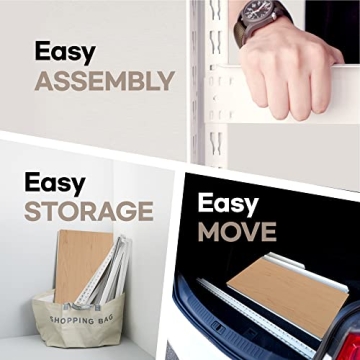 HOMEDANT 5 Tier Adjustable Heavy Duty Shelving Unit