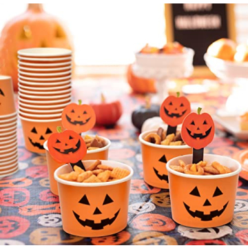 Halloween Snack Cups 10oz Pack of 48 for Festive Celebrations