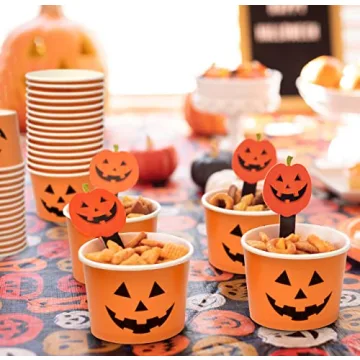 Halloween Snack Cups 10oz Pack of 48 for Festive Celebrations