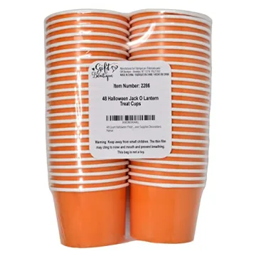 Halloween Snack Cups 10oz Pack of 48 for Festive Celebrations