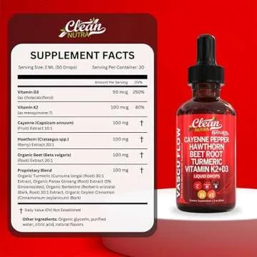 Clean Nutra Vascu Flow: Comprehensive Wellness Drops