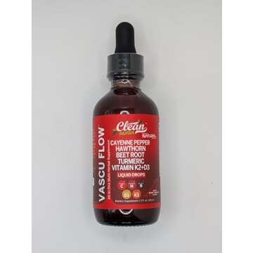 Clean Nutra Vascu Flow: Comprehensive Wellness Drops