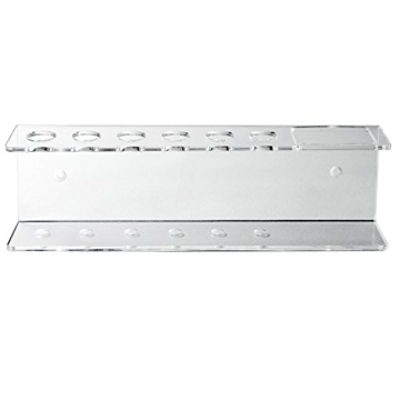 MyGift Clear Acrylic Marker Holder for Whiteboard Organization