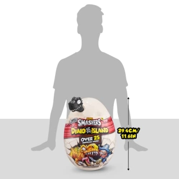 Smashers Dino Island Mega Egg 25 Surprises for Kids