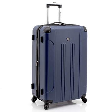 Travelers Club Chicago 3-Piece Luggage Set - Navy Blue