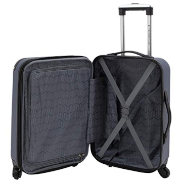 Travelers Club Chicago 3-Piece Luggage Set - Navy Blue