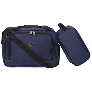 Travelers Club Chicago 3-Piece Luggage Set - Navy Blue