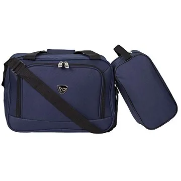 Travelers Club Chicago 3-Piece Luggage Set - Navy Blue