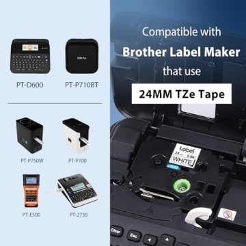 Label KINGDOM TZe-251 24mm Label Tape - Reliable & Versatile