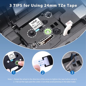 Label KINGDOM TZe-251 24mm Label Tape - Reliable & Versatile