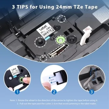 Label KINGDOM TZe-251 24mm Label Tape - Reliable & Versatile