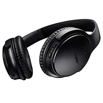 Bose 759944-0010 QuietComfort 35 (Series I) Wireless Headphones, Noise Cancelling - Black