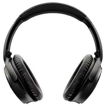Bose 759944-0010 QuietComfort 35 (Series I) Wireless Headphones, Noise Cancelling - Black