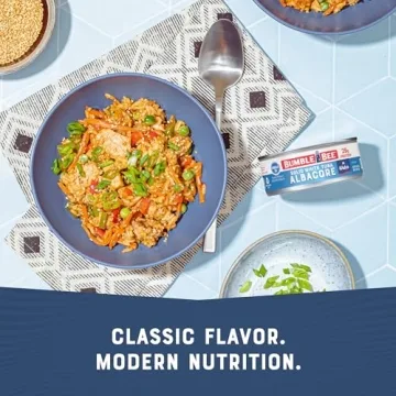 Bumble Bee Solid White Albacore Tuna in Oil, 5 oz Can - Wild Caught Tuna - 28g Protein per Serving, High in Omega-3s - Non-GMO Project Verified, Gluten Free, Kosher