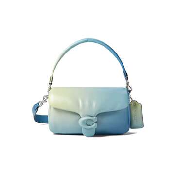 Coach Ombre Pillow Tabby Shoulder Bag 26 Aqua/Multi One Size
