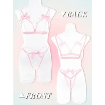 Kaei&Shi Sexy Bra and Panty Set - Romantic Lingerie Gift