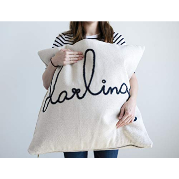 Creative Co-Op Darling Pillow for Home Decor - Oversized Charm