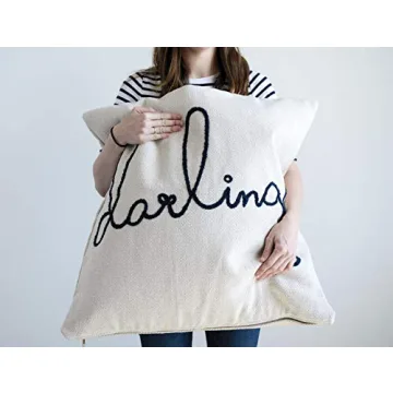 Creative Co-Op Darling Pillow for Home Decor - Oversized Charm
