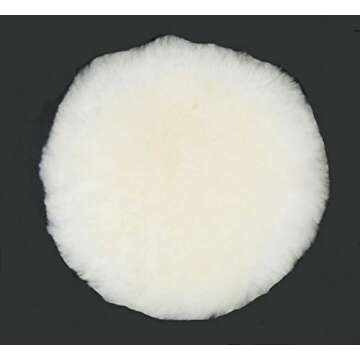 INZOEY Sheepskin Wool Polishing Pad for Quality Buffing